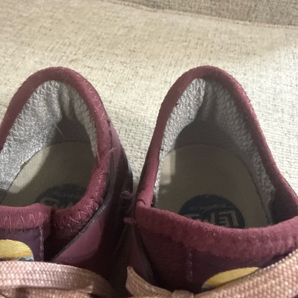 Lems Women's Burgundy Lace-Up Sneakers - Picture 5 of 12